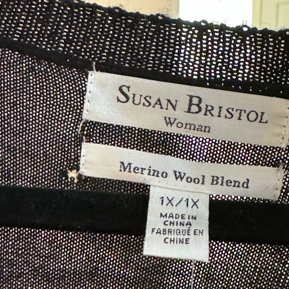 NMT Merino Wool Blend Plus Sweater - Picture 5 of 5